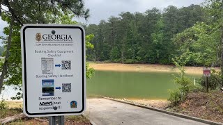 Low water levels create hazards for Memorial Day boaters on Clarks Hill Lake