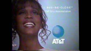 1994 AT&amp;T True Voice "Whitney Houston" TV Commercial
