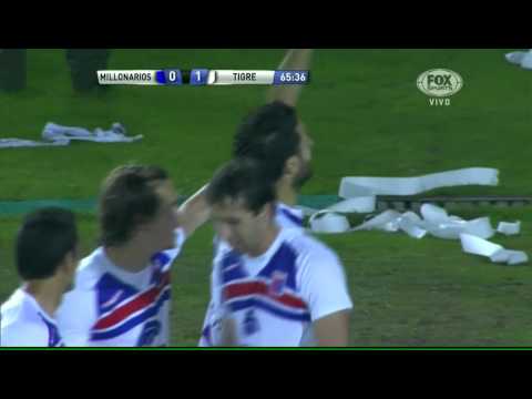 Gol de Mariano Echeverría - Millonarios vs Tigre - Copa Sudamericana