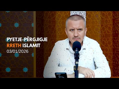 Pyetje përgjigje - 03/01/2026 - Dr. Imam Ahmed Kalaja (rpt)