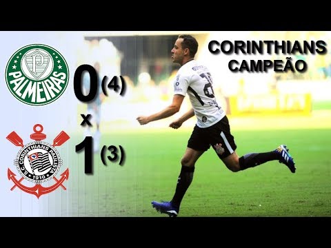 Palmeiras 0 (3) x (4) 1 Corinthians (FINAL) | Melhores Momentos - Paulistão - 08/04/2018 - HD