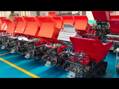 mini rubber tracked garden barrow 500KG