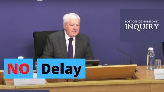 Why Sir Wyn REFUSES to Delay Post Office Inquiry