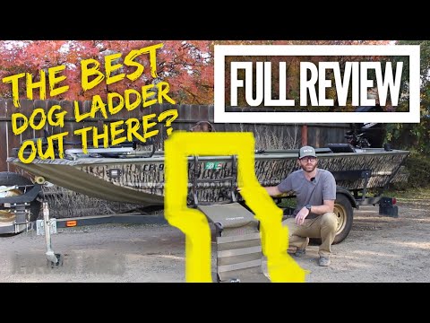 MoMarsh Ramp Stand FULL REVIEW! Dog ladder for boats.