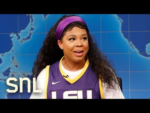 Weekend Update: LSU's Angel Reese on Her White House Invitation - SNL