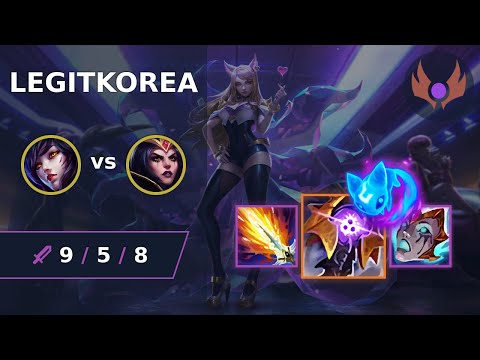 [ LegitKorea ] Ahri MID vs LeBlanc | NA MASTER | LOL Season 2024