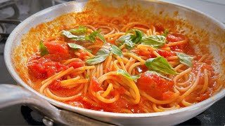 人生で一番感動する！基本のトマトパスタ【ホールトマト缶】を劇的に美味しくする方法