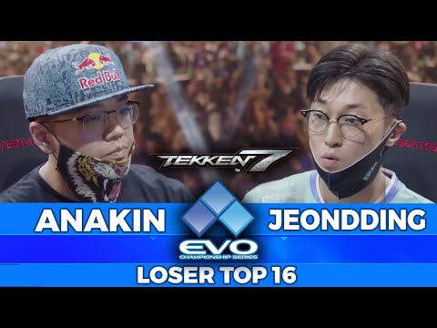EVO 2022 TEKKEN 7 | ANAKIN VS JEONDDING LOSER TOP 16