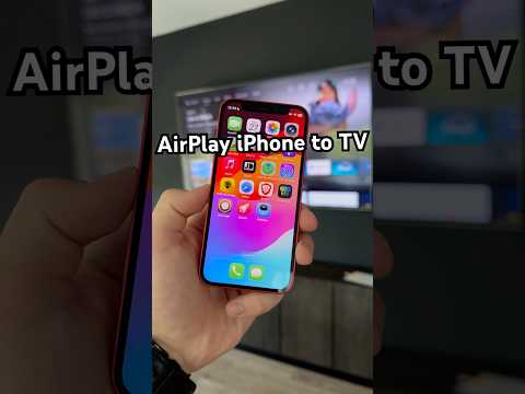 Howto AirPlay iPhone to TV