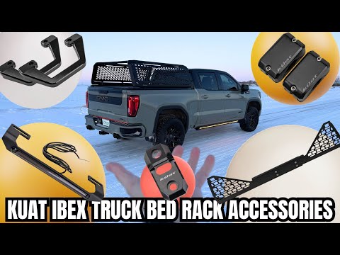 Must-Have Accessories for the KUAT IBEX Truck Bed Rack! | Ultimate Install & Review