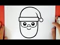 HOW TO DRAW SANTA CLAUS EASY