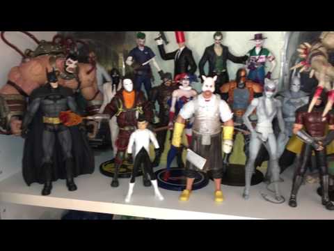 DC Universe Toy Collection pt.2 (2017) Batman, Superman, GL (Largest loose display of toys?)