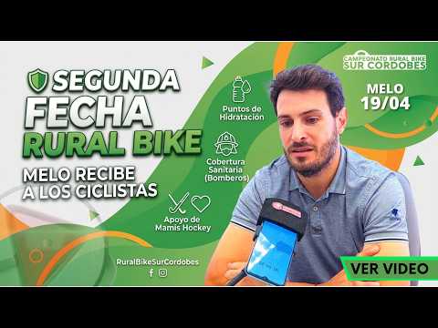 🚴‍♂️ Segunda fecha del Rural Bike del Sur Cordobés – Melo nos espera este domingo