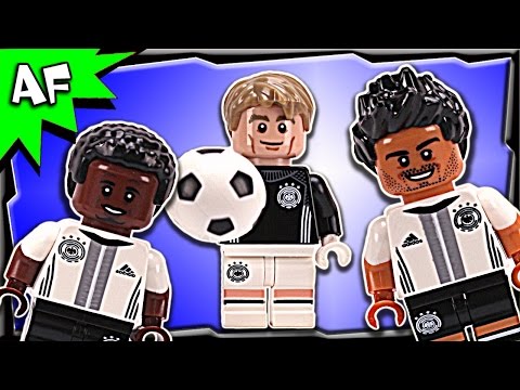 Vidéo LEGO Minifigures 71014 : L'équipe de football d'Allemagne - La Mannschaft - Sachet Surprise