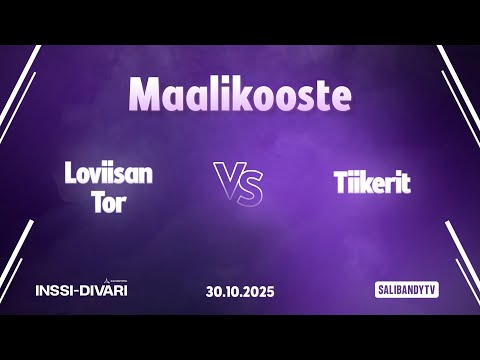 Maalikooste: Loviisan Tor - Tiikerit (Inssi-Divari M)