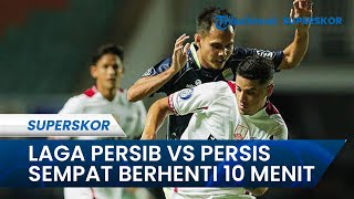Rusuh Laga Persib Bandung Vs Persis Solo: Sempat Berhenti Selama 10 Menit karena Suporter Memanas