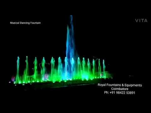 Multiple Floating Jet Fountains