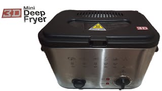 3D Mini Deep Fryer Unboxing and Review  Lazada Unb