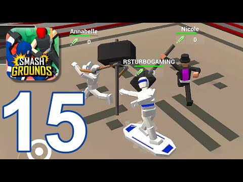 Smash Grounds: Epic Ragdoll Battle - Gameplay Walkthrough part 15 - Quick PvP (Android)