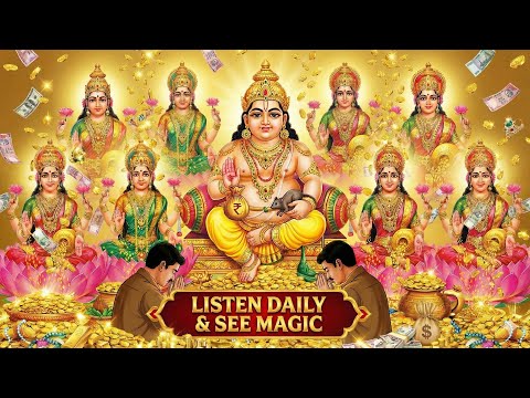 Kubera Ashta Lakshmi Mantra | Money Magnet 100% Miracle Mantra for money | Attracts Cash Flow 💰💵 💴 