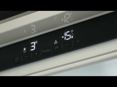 Why is my refrigerator showing an alarm, red warning light, flashing triangle or beeping? | AEG