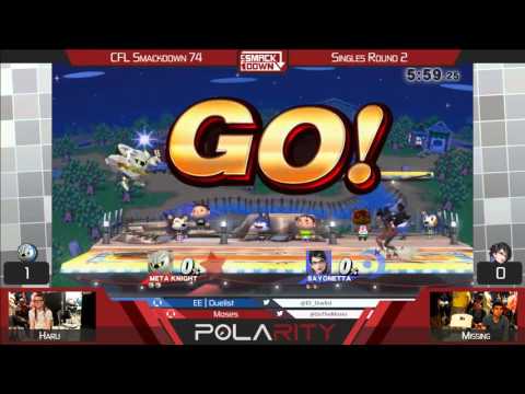 CFLS74 - Haru (Meta Knight) vs Missing (Link/Bayonetta) - WR2