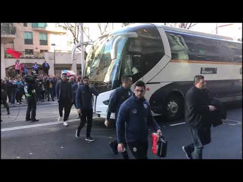 Deportivo Lugo Llegada del Lugo a Riazor