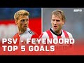 TOP 5 GOALS | PSV - FEYENOORD ⚔️