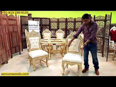 Wooden Antique Royal Dining Chair