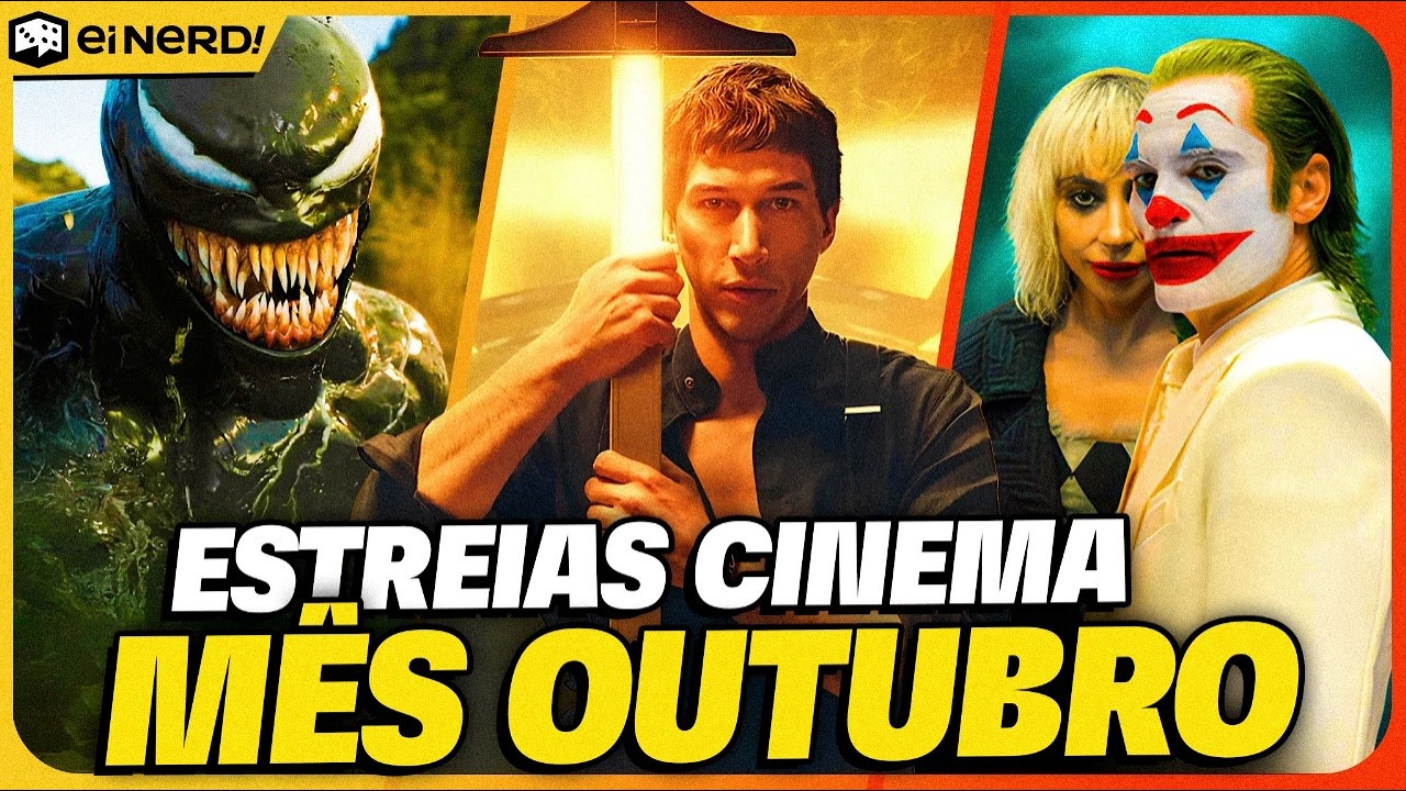 GRANDES ESTREIAS DO MES! MELHORES FILMES - CINEMA OUTUBRO DE 2024