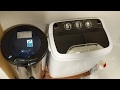 How To Use A Portable Twin Tub Semi Auto Washer And Panda Spinner Detailed Workflow And Review
