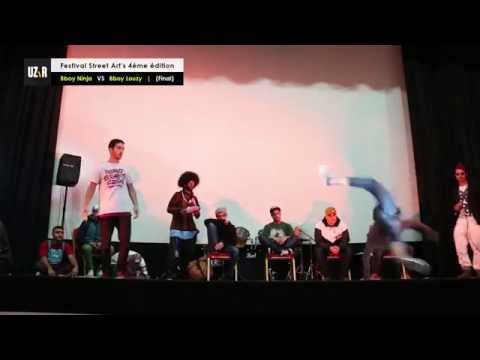 Bboy Ninja vs Bboy Louzy - (Final) Festival Street Art's 4éme édition