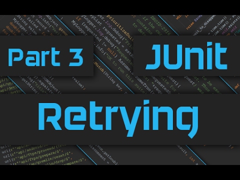 JUnit Tutorial with IntelliJ How to Retry JUnit Tests Master JUnit Framework Part 3