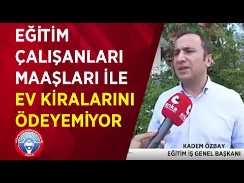 Genel Başkanımız Kadem Özbay: Eğitim Çalışanları Maaşları ile Ev Kiralarını Ödeyemiyor-Meltem Tv-09709/2023 | EĞİTİM İŞ