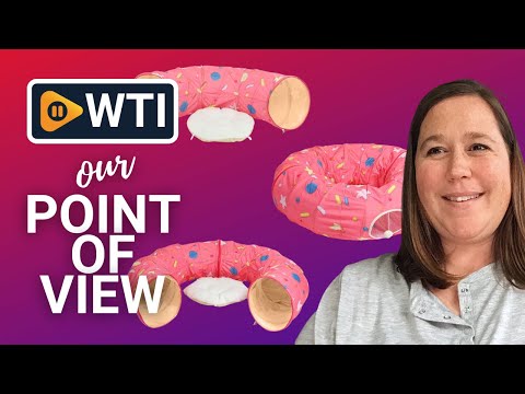 Luckitty Large Cat Donut Tunnels - WTI product video review