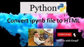 Converting ipynb file to HTML with python code