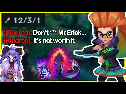 He told me to WHAT?! Psycho Kindred Mid INTS to my Zoe and threatens me 😬 | Erick Dota Full Game