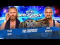 WWE2K23 UNIVERSE MODE 1 Wrestlemania Backlash Highlights PPV