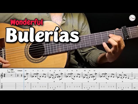 [tab]Bulerías_ flamenco guitar tutorial