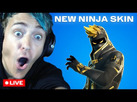 🔴 Ninja New Skin Update is Here + League of Legends