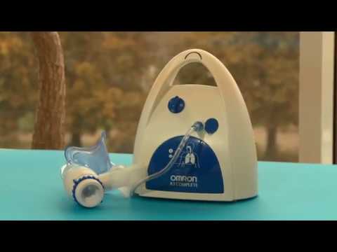 Поражение кашель и насморк с ингалятором OMRON A 3 COMPLETE