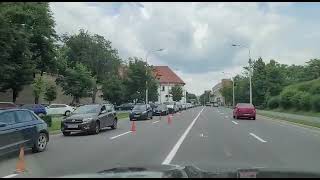 VIDEO FOTO Haos în trafic la Sibiu - Evitați Bulevardul Coposu și strada Constituției 1 video