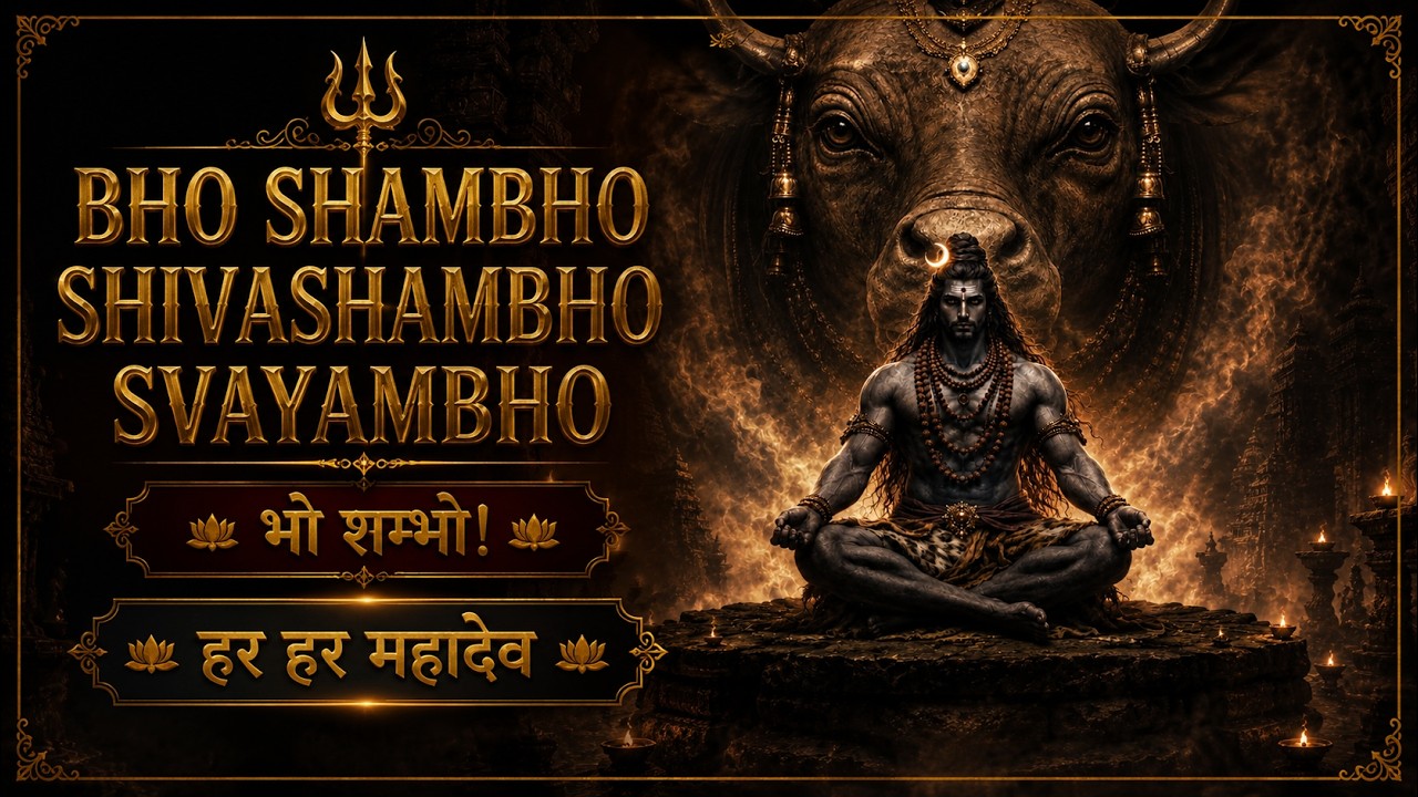 Feeling Lost or Overwhelmed? Chant Bho Shambho for Shiva’s Grace | Lord Shiva