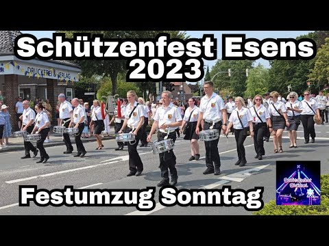 Schützenfest Esens 2023 - Festumzug Sonntag
