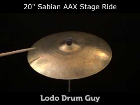 SOLD OUT 20" Sabian AAX STAGE Ride Cymbal