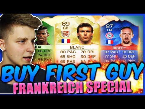 FIFA 16: ULTIMATE TEAM (DEUTSCH) - BUY FIRST GUY CHALLENGE - FRANKREICH SPECIAL