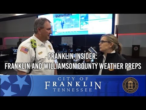 フランクリン・インサイダーフランクリンとウィリアムソン郡の天気予報 (Franklin Insider: Franklin and Williamson County Weather Preps)