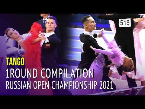 Tango Compilation = 2021 Russian Open Championship = 1Round Amateur Adult Ballroom