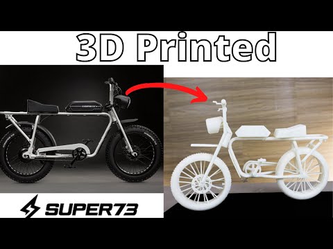 Super 73 ebike - 3D Printed Model