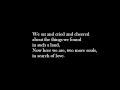 Hypernova - Lost In Space Lyrics 
